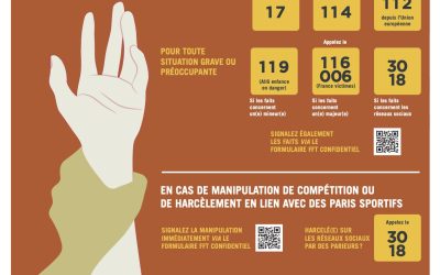 NON a la violence et harcèlement dans le sport
