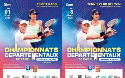 PADEL – championnat départemental par Paires S+45 2025